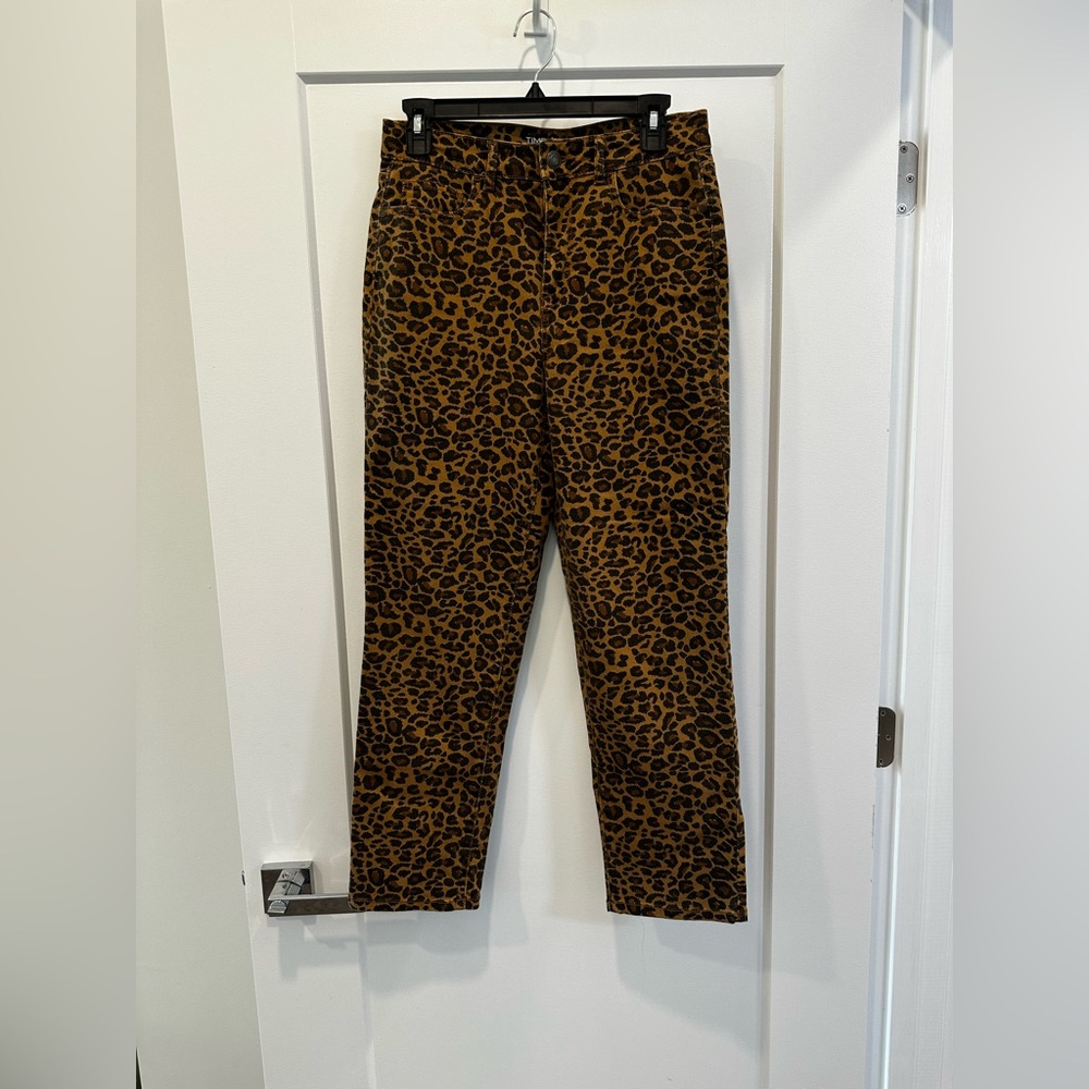 Leopard Print womens's Pants